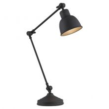 Eufrat lampa stołowa 1x60W E27 230V czarna